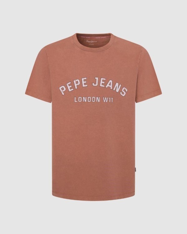 PEPE JEANS T-shirts Manga curta Homem Laranja PM509628 ALDRIDGE