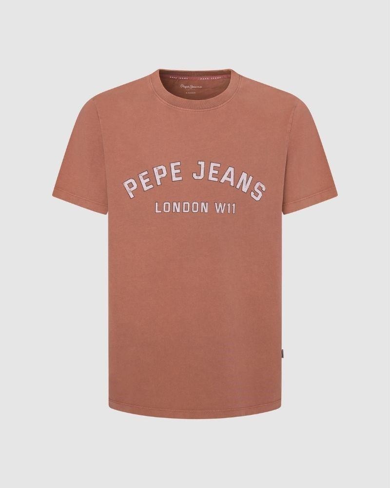 PEPE JEANS T-shirts Manga curta Homem Laranja PM509628 ALDRIDGE