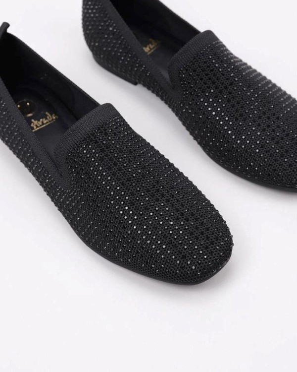 LA STRADA Sapatos Mocassins Mulher Preto 2021004