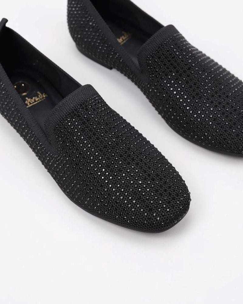 LA STRADA Sapatos Mocassins Mulher Preto 2021004