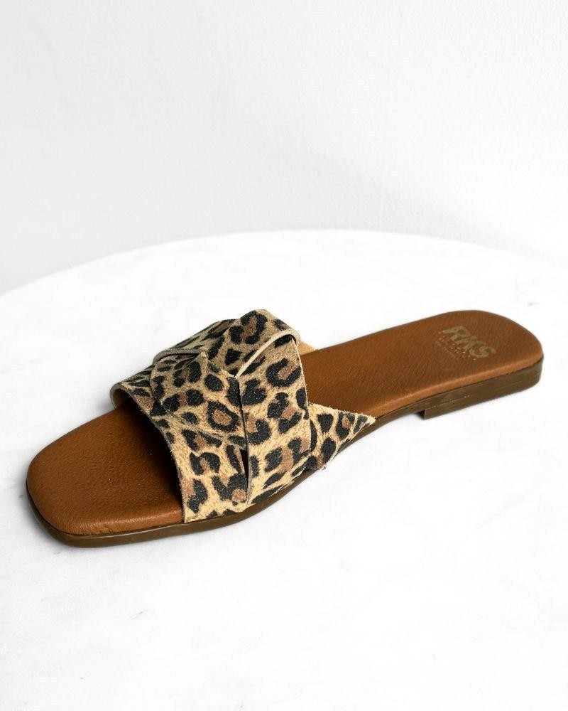 Sandalias Abiertas Mujer RKS Animal Print 5540