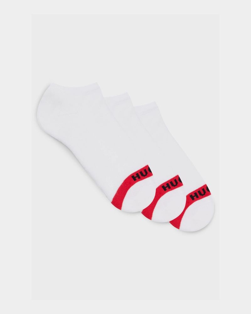  Calcetines Hombre HUGO Blanco 50514916 3P LC PLUSH TAPE CC