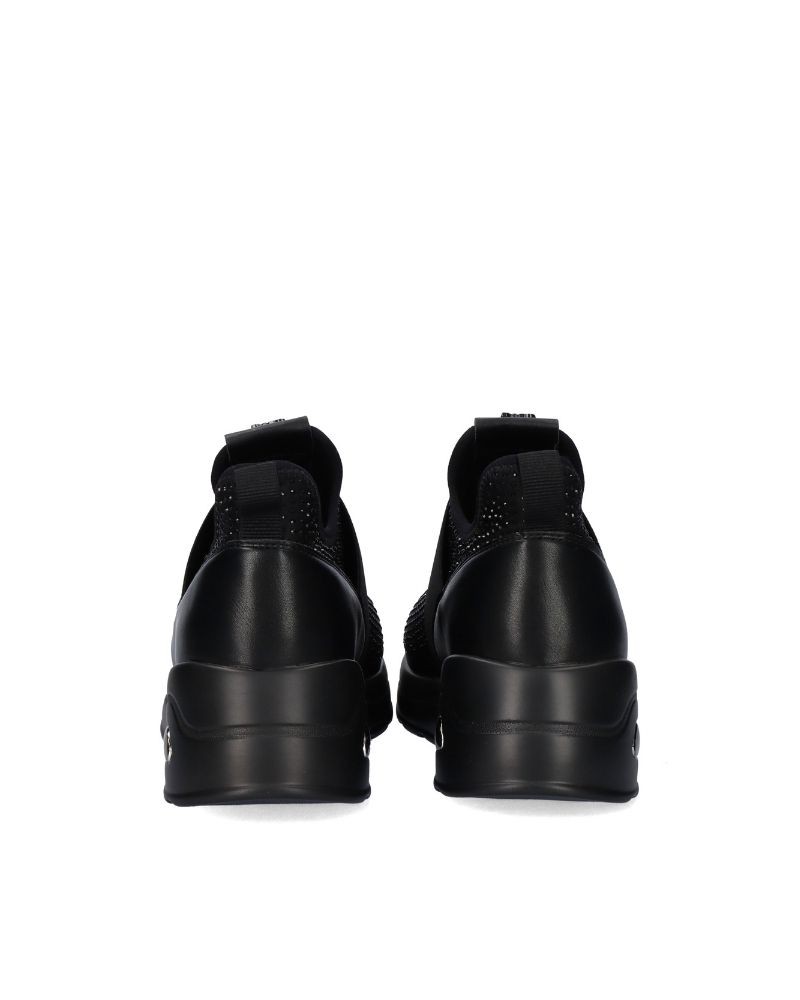 Sapatos casuais femininos Exe preto