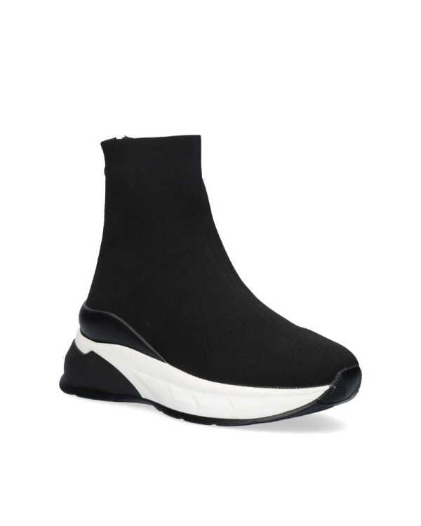 Deportivas altas mujer negro Exe