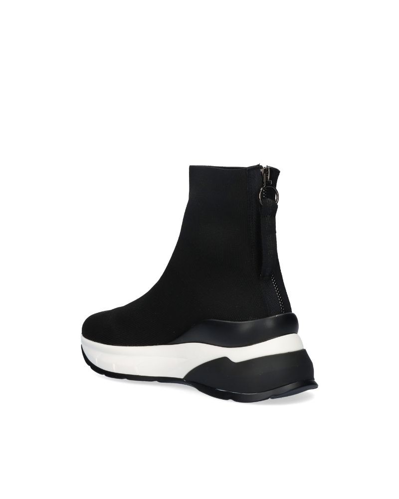 Deportivas altas mujer negro Exe