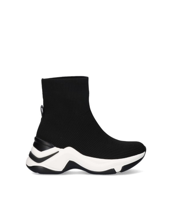 Sapatilhas altas mulher preto Exe