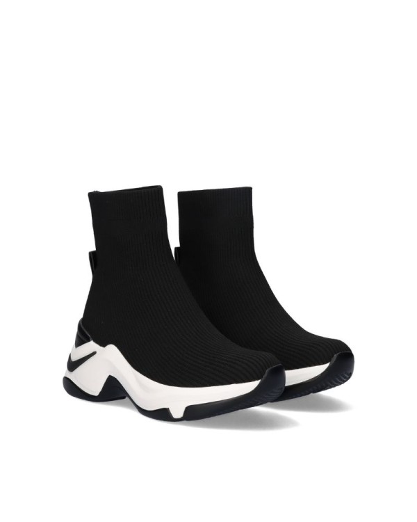 Zapatillas altas mujer negro Exe