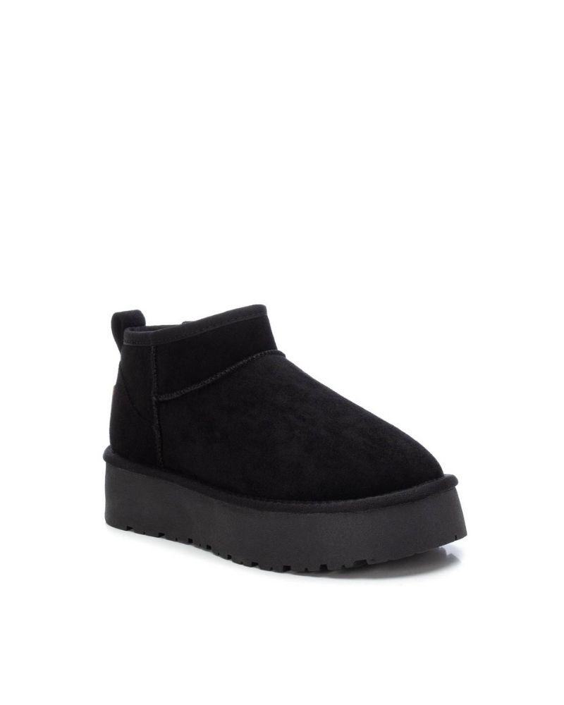 XTI Botas De pelo Australianas Mujer Negro 142212