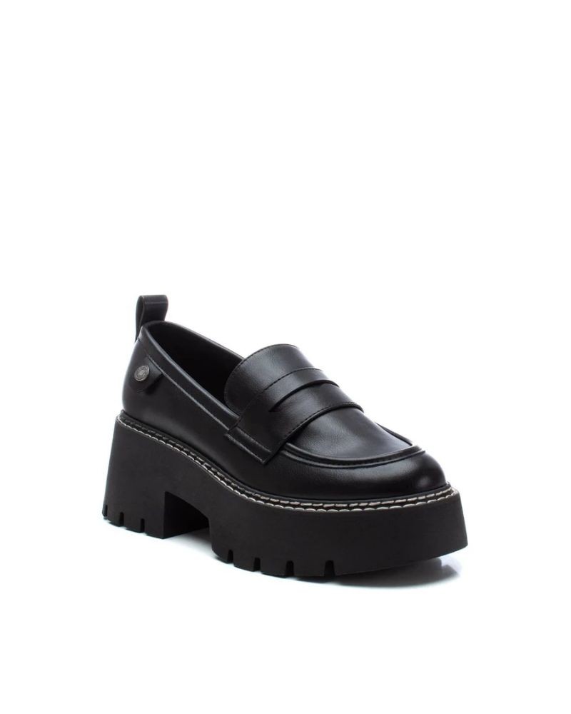 REFRESH Zapatos Mocasines Mujer Negro 172074