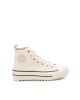 REFRESH Sapatilhas Altas Mulher Bege 172200