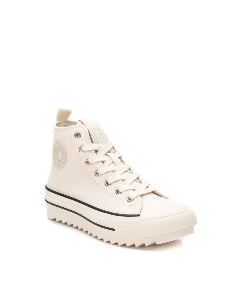 REFRESH Sapatilhas Altas Mulher Bege 172200