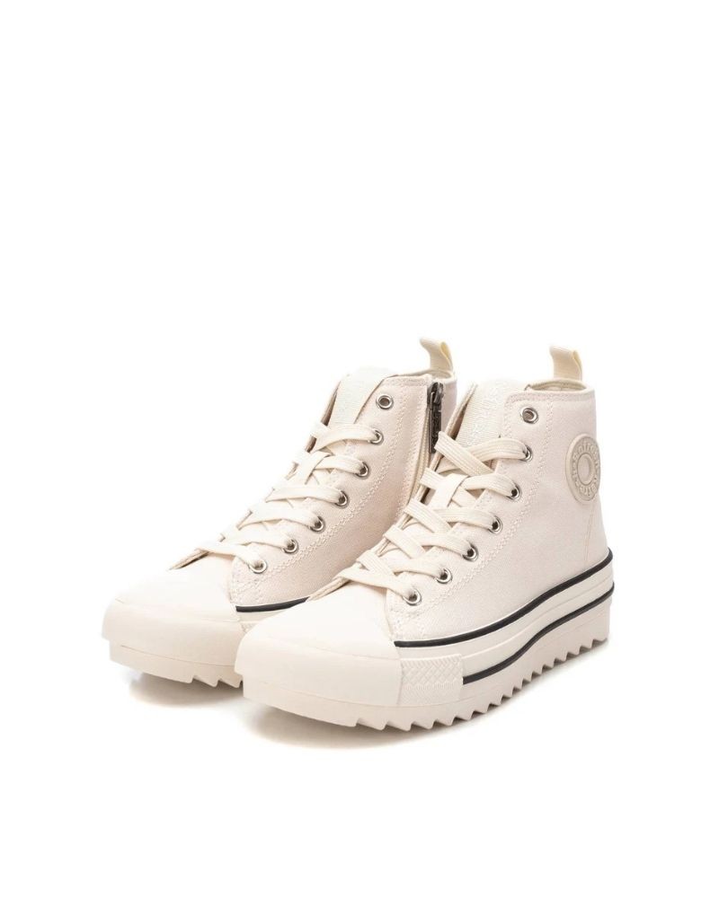 REFRESH Sapatilhas Altas Mulher Bege 172200