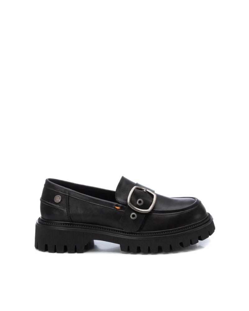 REFRESH Zapatos Mocasines Mujer Negro 172236