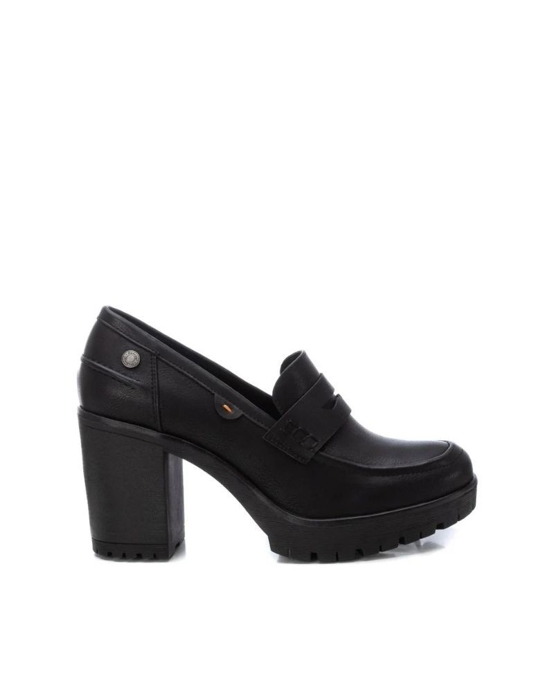 REFRESH Zapatos Mocasines Mujer Negro 172253