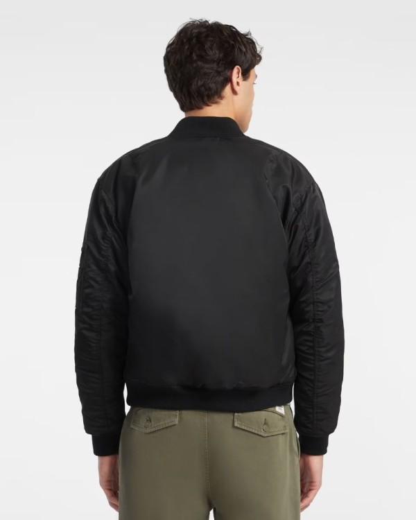 GUESS Abrigos Manga larga Hombre Negro M4YL01 WG932