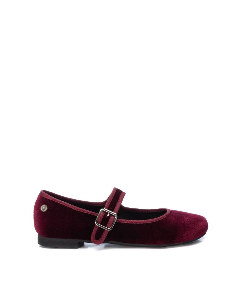 XTI Zapatos Bailarinas Mujer Rojo Burdeos 143408