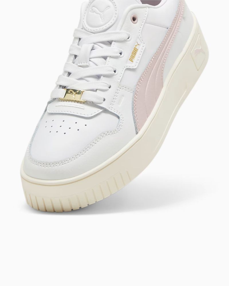Sapatilhas brancas baixas mulher Puma Carina Street Lux