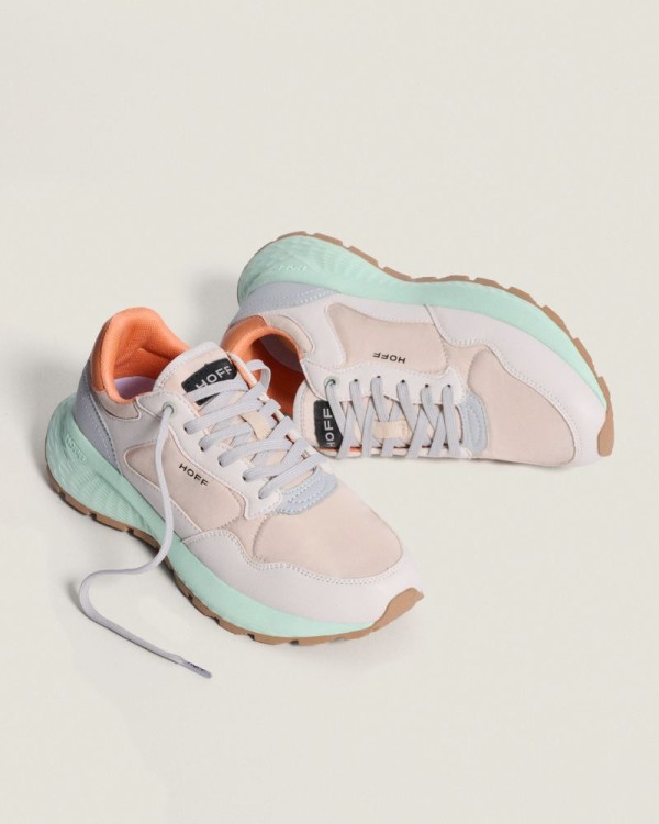 HOFF BRAND Zapatillas Bajas Mujer Beige CITY MKII