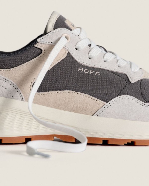 HOFF BRAND Zapatillas Bajas Hombre Beige CITY MKII