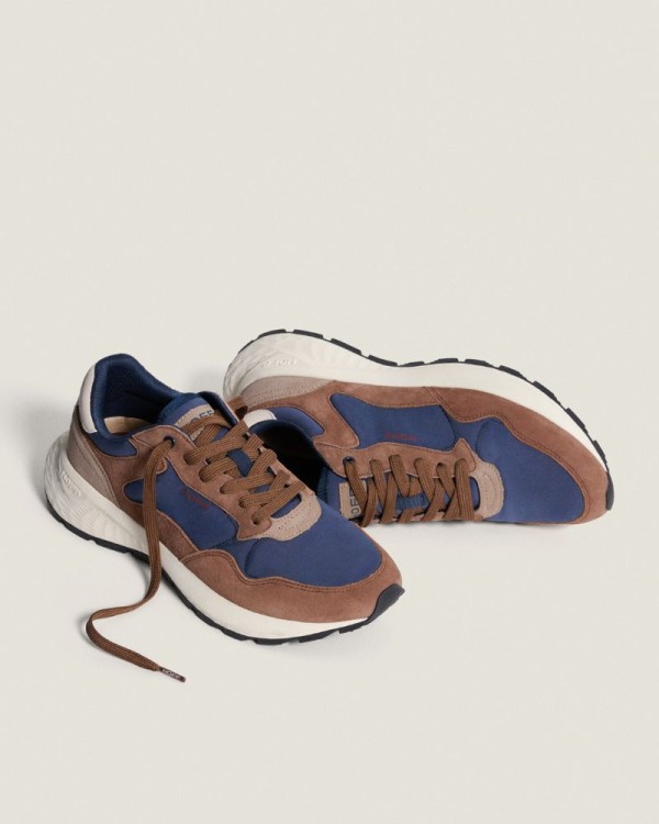 HOFF BRAND Zapatillas Bajas Hombre Marrón CITY MKII