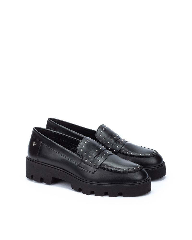 Sapatos Mocassins Mulher MARTINELLI Negro HERMOSILLA 1568 A894P