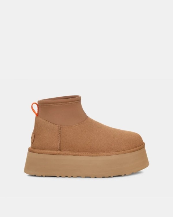 botas ugg australianas impermeables marrones para combinar.