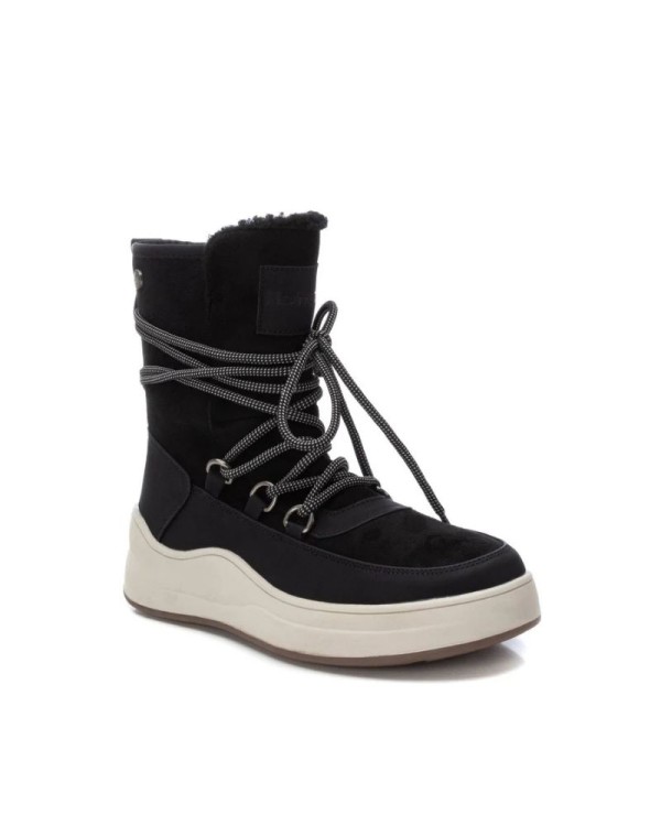 REFRESH Botins De pelo Mulher Preto 172119