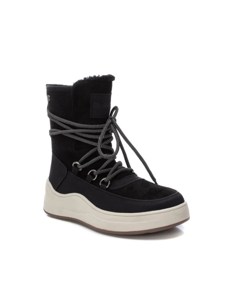 REFRESH Botines De pelo Mujer Negro 172119