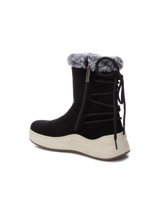 REFRESH Botins De pelo Mulher Preto 172117