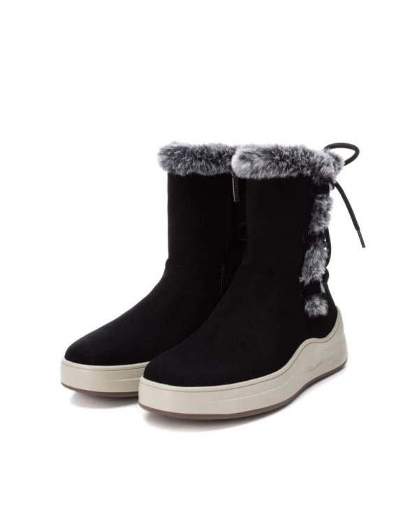 REFRESH Botines De pelo Mujer Negro 172117