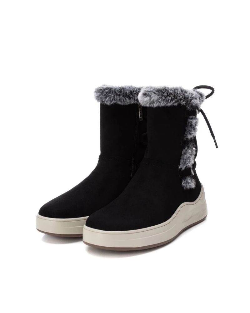 REFRESH Botines De pelo Mujer Negro 172117