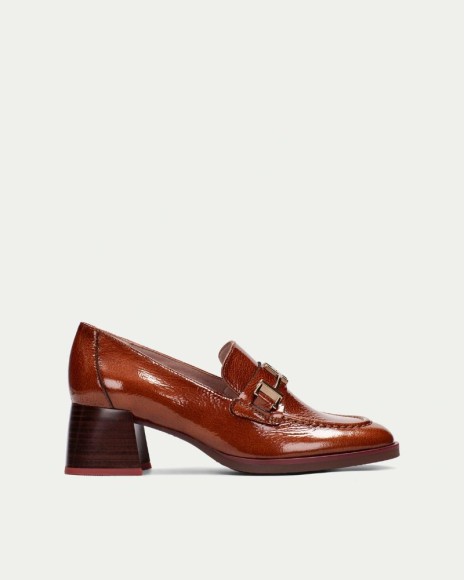 Sapatos Mocassins Mulher Hispanitas Castanho HI243590