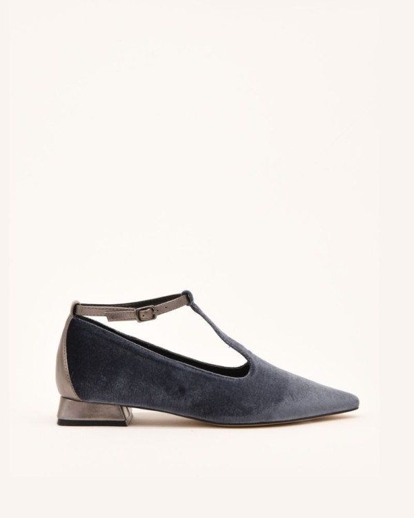 Azarey Zapatos Bailarinas Mujer Gris 574H968