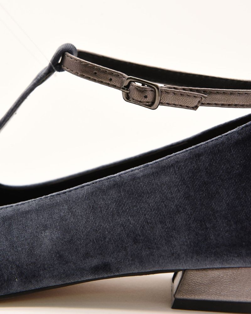 Azarey Zapatos Bailarinas Mujer Gris 574H968