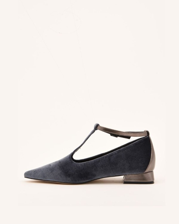 Azarey Sapatos Ballerinas Mulher Cinza 574H968