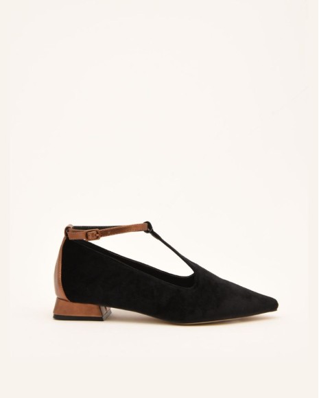 Azarey Zapatos Bailarinas Mujer Negro 574H968