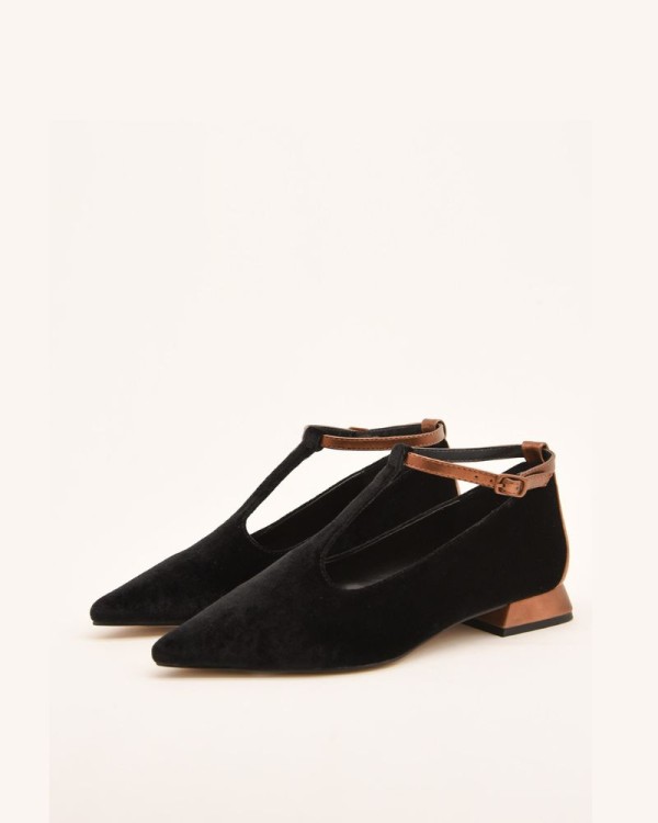 Azarey Zapatos Bailarinas Mujer Negro 574H968