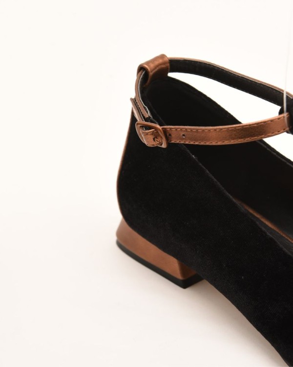 Azarey Zapatos Bailarinas Mujer Negro 574H968