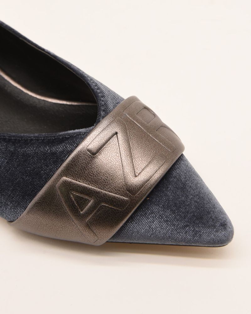 Azarey Zapatos Bailarinas Mujer Gris 574H969