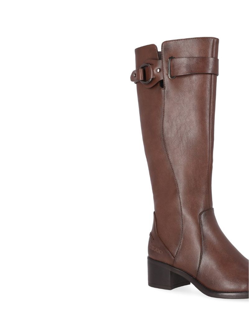 Botas altas de mujer Chika color marrón