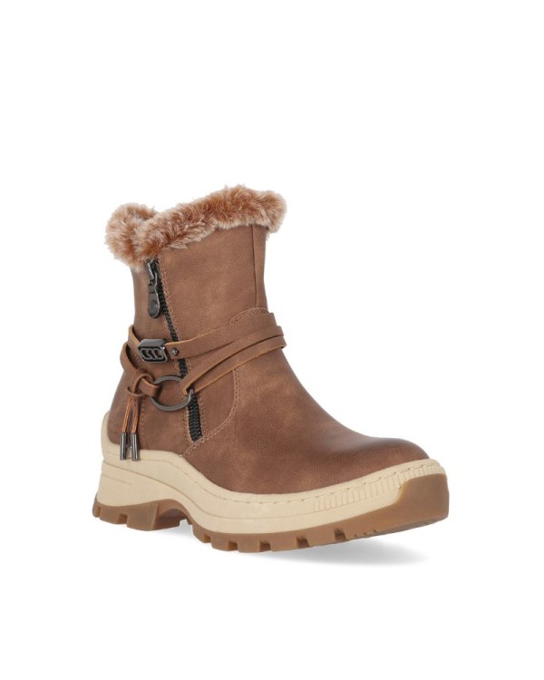 CHIKA 10 Botines Mujer Marrón ESCARCHA 01