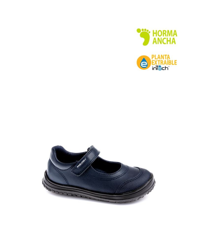  Zapatos Colegiales Infantil PABLOSKY Azul 355425