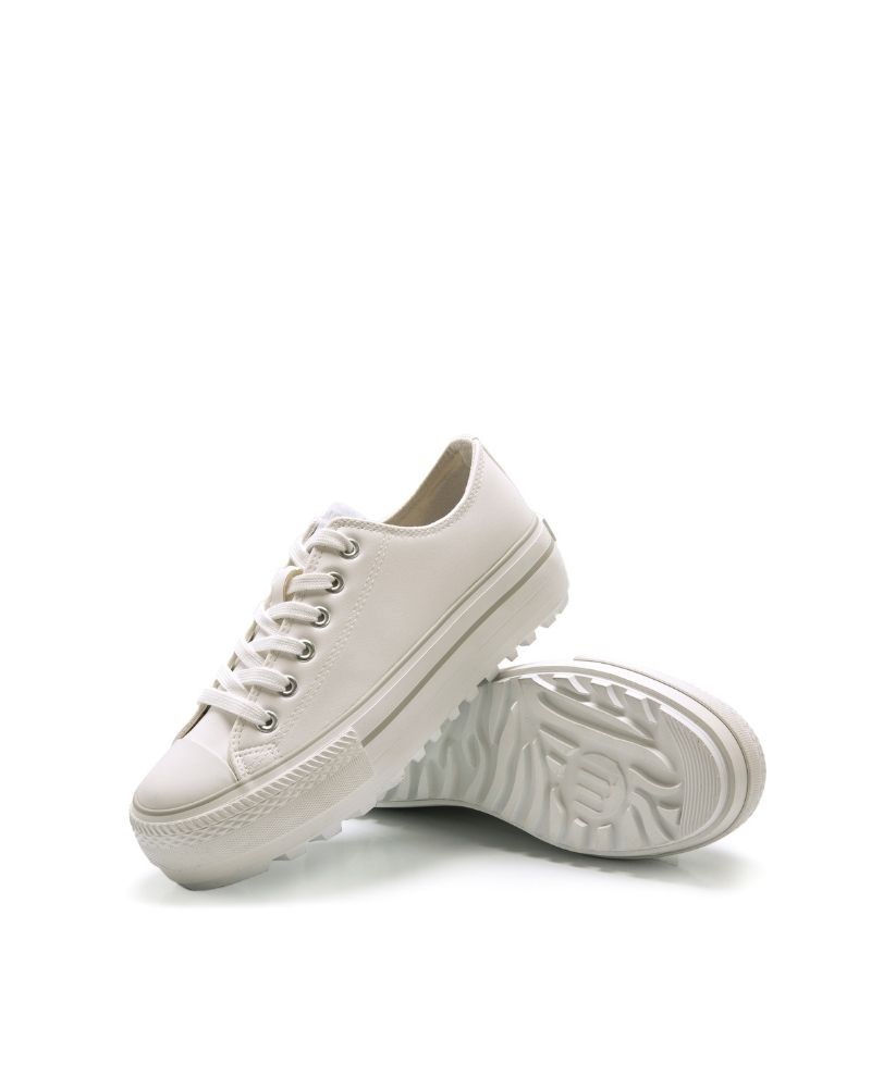 Zapatillas blancas mujer Mustang Bigger T Black Friday zapatillas mujer