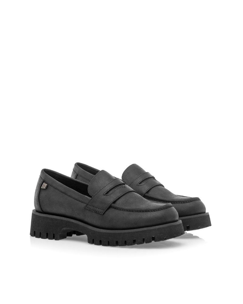 MUSTANG Sapatos Mocassins Mulher Preto 59370 LENOX