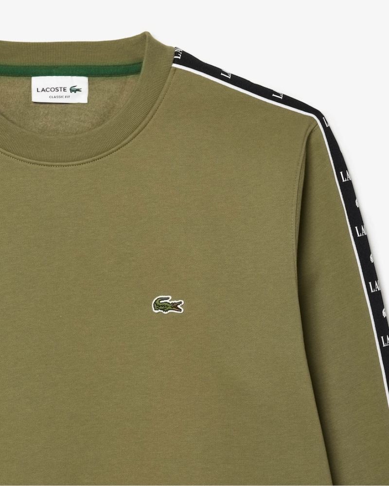 LACOSTE Sweatshirts Manga comprida Homem Verde SH7492