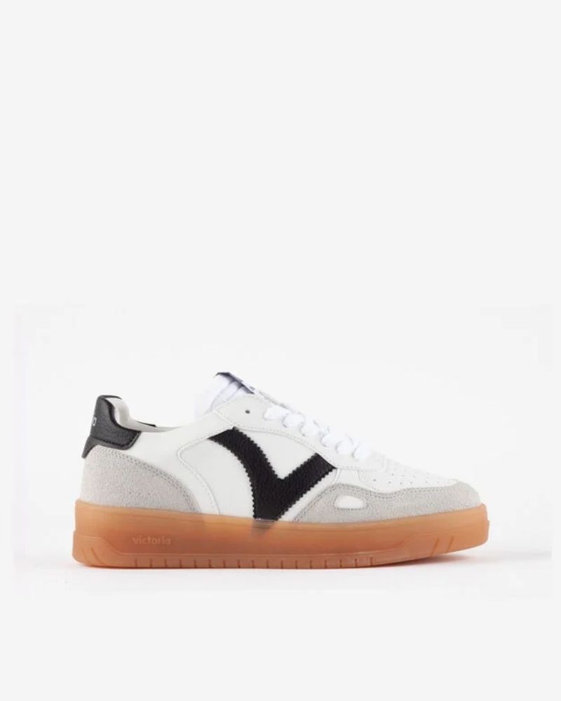 Zapatillas blancas de mujer Victoria básicas, estilo sencillo y práctico