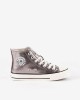 VICTORIA Zapatillas Altas Mujer Plata 1057106 Made In Spain.