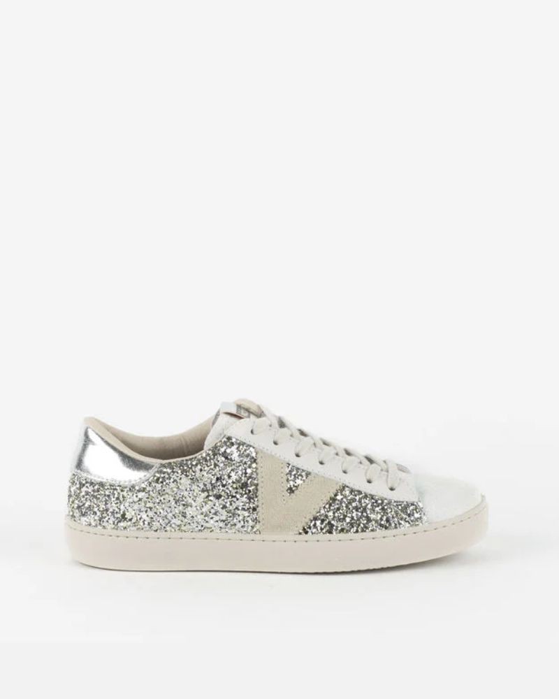  Zapatillas Bajas Mujer VICTORIA Plata 1126196