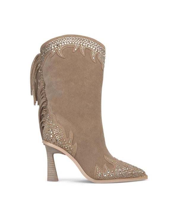 Botas bege Alma en Pena para mulher