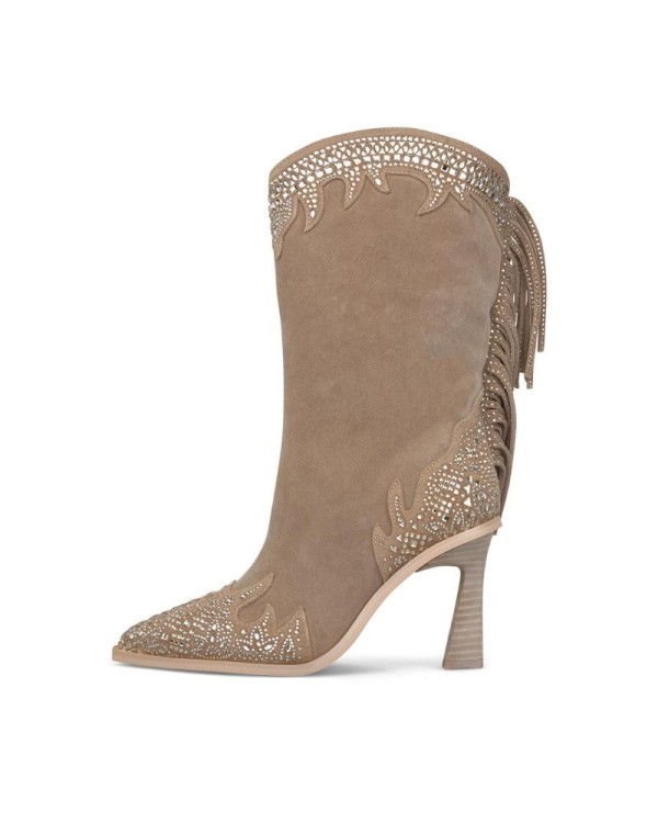 Botas de mujer beige Alma en Pena
